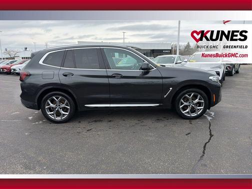 Gray 2024 BMW X3 sDrive30i