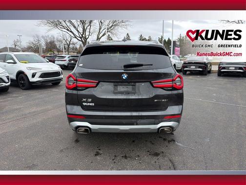 Gray 2024 BMW X3 sDrive30i