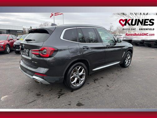 Gray 2024 BMW X3 sDrive30i
