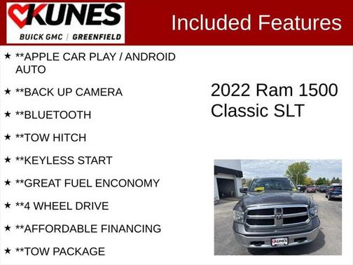 2022 RAM 1500 Classic SLT