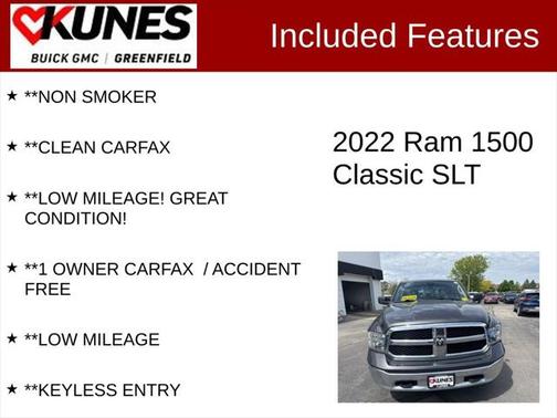 2022 RAM 1500 Classic SLT