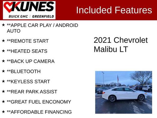 2021 Chevrolet Malibu FWD LT