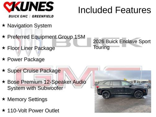 2026 Buick Enclave Sport Touring