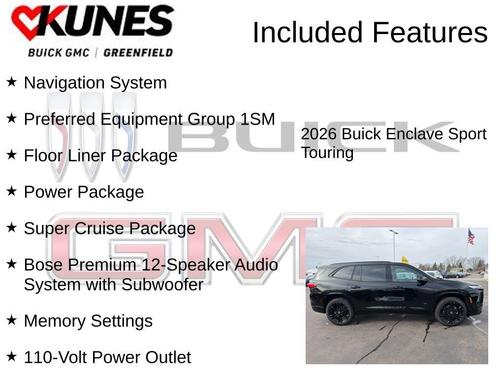 2026 Buick Enclave Sport Touring