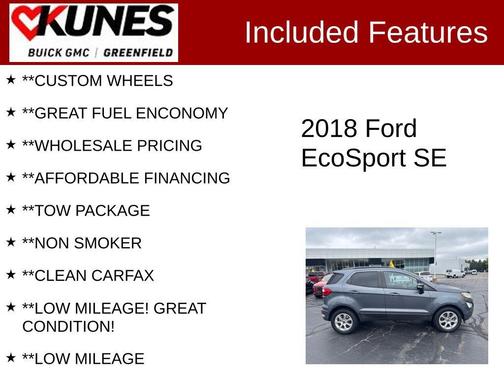 2018 Ford EcoSport SE
