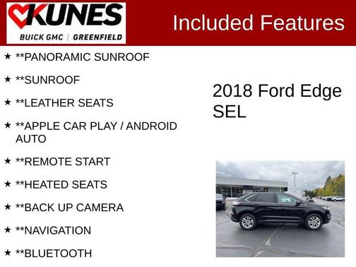 2018 Ford Edge SEL