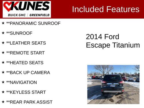 2014 Ford Escape Titanium