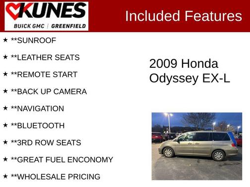 2009 Honda Odyssey EX-L