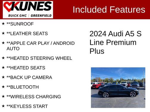 2024 Audi A5 Sportback 45 S Line Premium Plus