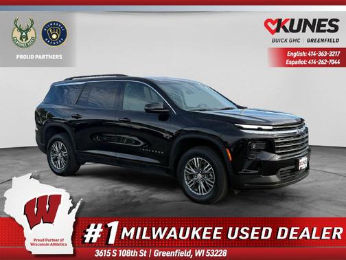 Mosaic Black Metallic 2024 Chevrolet Traverse LT