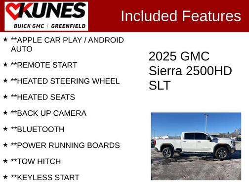 2025 GMC Sierra 2500 SLT