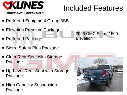 2026 GMC Sierra 1500 Elevation