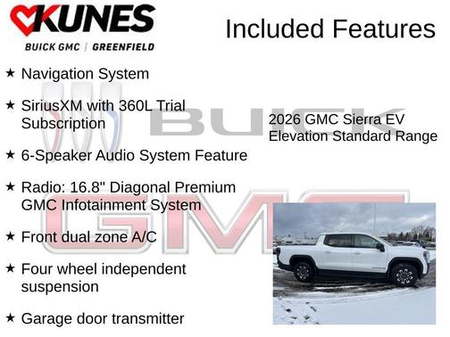 2026 GMC Sierra EV Standard Range Elevation