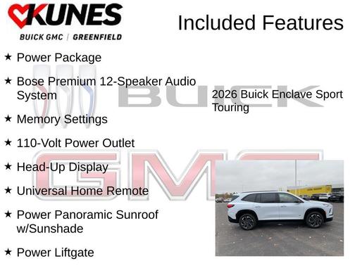 2026 Buick Enclave Sport Touring