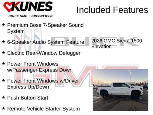 2026 GMC Sierra 1500 Elevation