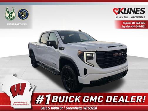 Summit White 2026 GMC Sierra 1500 Elevation