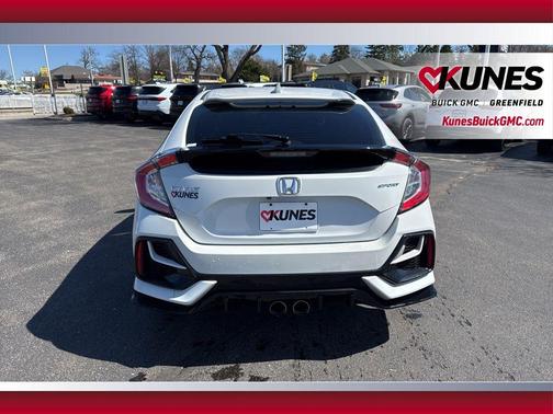 Platinum White Pearl 2021 Honda Civic Sport