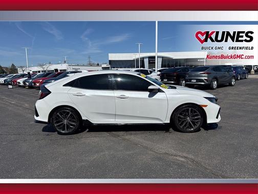 Platinum White Pearl 2021 Honda Civic Sport