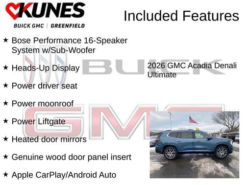 2026 GMC Acadia Denali