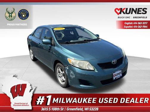 Capri Sea Metallic 2009 Toyota Corolla Base