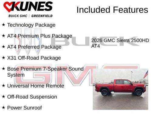 2026 GMC Sierra 2500 AT4