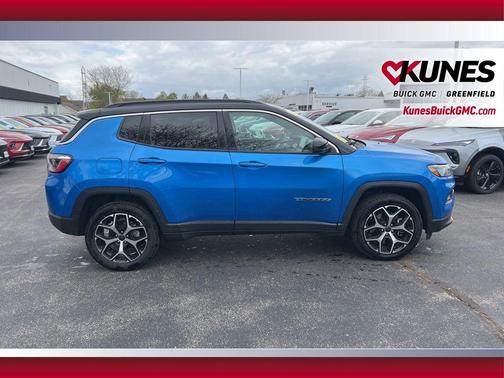 Hydro Blue Pearlcoat 2025 Jeep Compass Limited