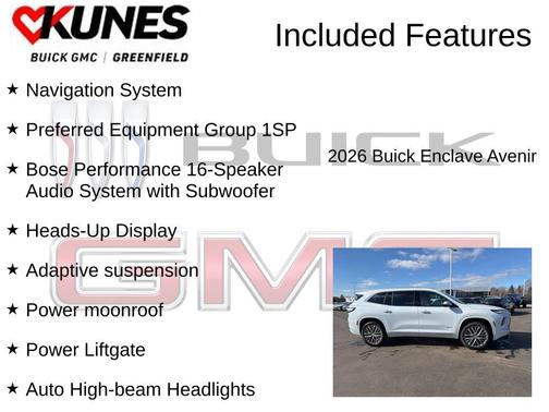 2026 Buick Enclave Avenir