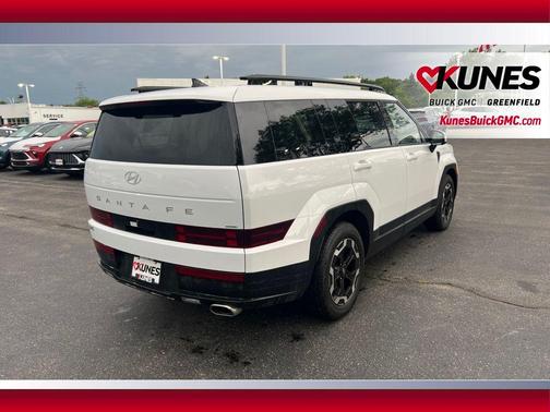 Serenity White 2025 Hyundai SANTA FE SEL 2.4