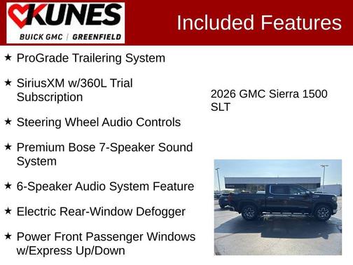 2026 GMC Sierra 1500 SLT