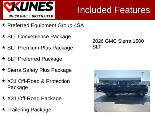 2026 GMC Sierra 1500 SLT