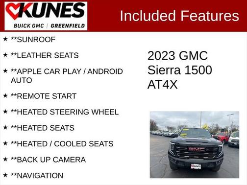 2023 GMC Sierra 1500 AT4X