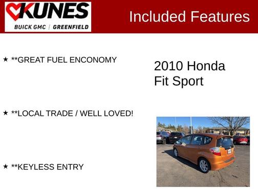 2010 Honda Fit Sport