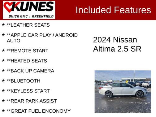 2024 Nissan Altima SR FWD