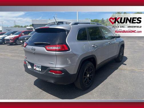 Billet Silver Metallic Clearcoat 2018 Jeep Cherokee Latitude