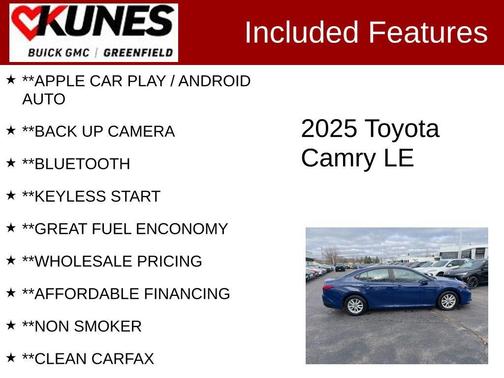 2025 Toyota Camry LE