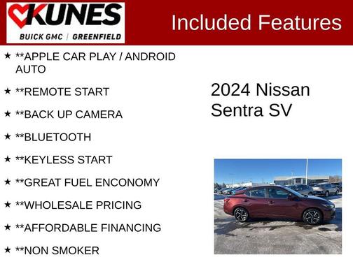 2024 Nissan Sentra SV