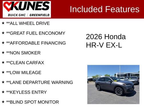 Modern Steel 2026 Honda HR-V EX-L