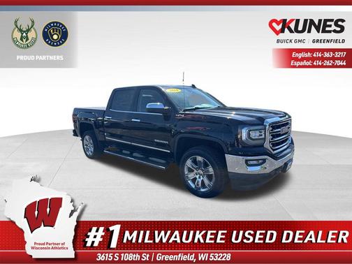 Onyx Black 2018 GMC Sierra 1500 SLT