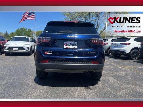 Jazz Blue Pearlcoat 2020 Jeep Compass Limited