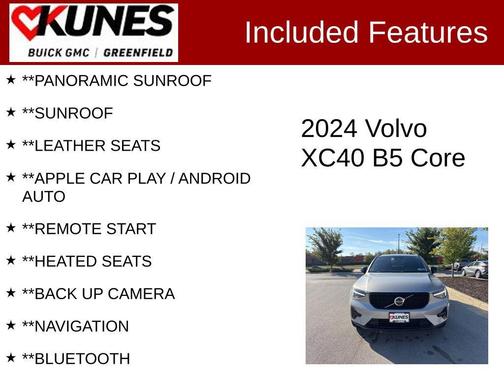 2024 Volvo XC40 B5 Core