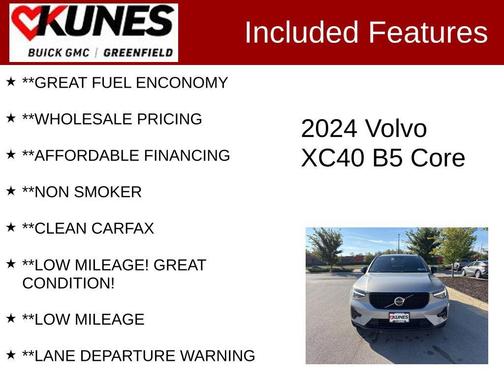 2024 Volvo XC40 B5 Core