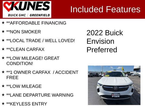 2022 Buick Envision FWD Preferred