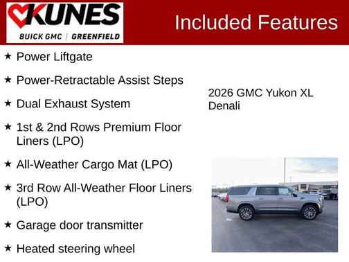 2026 GMC Yukon XL Denali