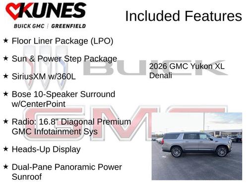 2026 GMC Yukon XL Denali