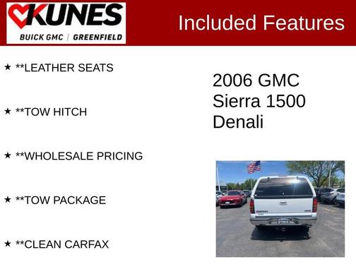 Summit White 2006 GMC Sierra 1500 Denali Crew Cab