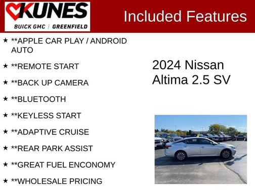 2024 Nissan Altima 2.5 SV