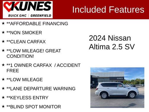 2024 Nissan Altima 2.5 SV