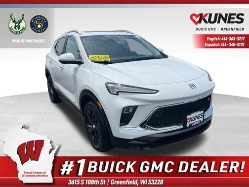 Summit White 2026 Buick Encore GX Sport Touring