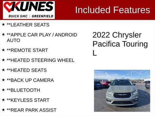 2022 Chrysler Pacifica Touring L
