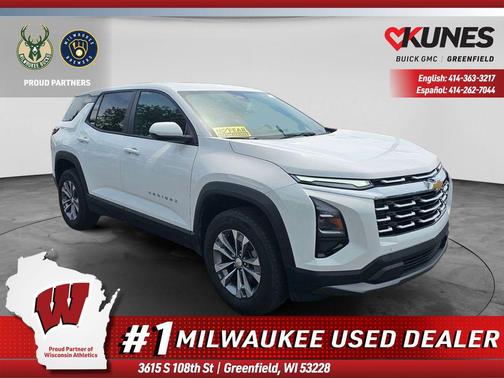 Summit White 2025 Chevrolet Equinox 1LT